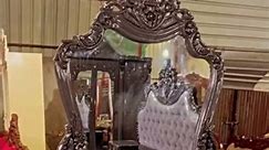 Classic Turkish bridal furniture by Lancofurnitures #homedecor #hyderabad #sofa #bedroom #groom#bed