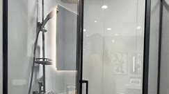 For a corner shower, slide the door inside the corner to avoid water dripping outside and not occupying outside space #glassdoor #glassdoors #showerroom #bathroominspo #showerdesign #renovationproject #interiorinspiration #bathroomrenovation #luxurybathroomdesign #bathroomideas #bathroominstallation #luxurybathroom #renovationproject #decorideas #homedecor #decor #style #art #tottme #tottmetal #chinawindoors | Chinawindoors