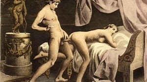 Vintage retro classical hardcore fucking and oral hardcore sex perversions