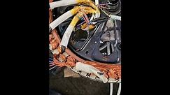 Electric Hub Motor phase wires replacement Tig Welded