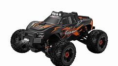 Yexmas Fast RC Cars for Adults 40KM/H All Terrain High-Speed Remote Control Car , 4WD 1:14 Scale RC Truck with 70 Min Runtime, 2 Batteries Gifts Toys for Kids Orange