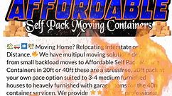 🚨🚨RED HOT DEALS WHEN MOVING INTERSTATE WITH AFFORDABLE SELF PACK MOVING CONTAINERS 🚨🚨