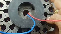 Turns PVC cable into 10KW first electric Transformer energy generator At Home
