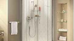 DreamLine Prime 36 in. x 36 in. x 76 3/4 in. H Shower Enclosure, Shower Base and Acrylic Backwall Kit - 36" x 36" - 36" x 36" - Bed Bath & Beyond - 8249303