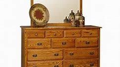Mission Handcrafted Solid Wood Amish Made Dressers - DutchCrafters