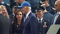 Biden trips, falls while handing out diplomas at Air Force Academy