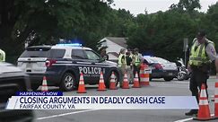 Jury deliberating in trial of teen driver charged in deadly Fairfax County crash