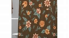 Deny Designs Retro Florals Shower Curtain - Bed Bath & Beyond - 29812912