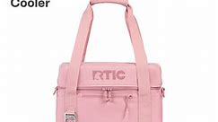 RTIC 28 Can Everyday Cooler, Insulated Soft Cooler with Collapsible Design, Dusty Rose