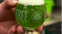 NEW*NEW*NEW* Here for just a limited time only, we are launching St. Paddy's Pressed Hard Cider! Delicious apple cider, a gorgeous green color, and golden edible glitter. It is as beautiful as it is delicious! . #stpaddys #onetree4all #ciderlovers #irish | One Tree Hard Cider
