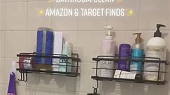 Yes I did teleport from #target to my shower 😏 and what about it🤔?? #cleaningmotivation #asmr #cleanwithme #amazon #amazonfinds #amazonmusthaves #targetfinds #hygieneproducts #hygiene #hygienetiktok #CleanTok #clean #organize #organizedhome #bathroomcleaning #blackmomtent #MomsofTikTok #momtok | Niki’s Side Of Cleantok
