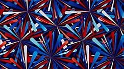Henry Glass Smashing Atoms 108" Quilt Back Patriotic, Fabric by the Yard