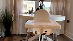 // ✨ Highchair upgrade! ✨// I love this highchair from IKEA and now Yeah Baby Goods has made it 1000% times BETTER!! All the heart eyes! 🥰 Just in time for Cece’s 1st birthday photo shoot! #baby #babygoods #mama #mamateacher | Fair Winds Teaching
