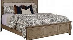American Drew Carmine Engels Upholstered Queen Bed