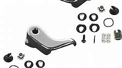 Locking Vent Window Handle Chrome Pair Set Compatible with Chevy GMC Blazer Jimmy Suburban