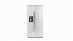Empty Sidebyside Refrigerator Opening Closing Doors Stock Footage Video (100% Royalty-free) 32552668 | Shutterstock