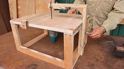 How to make a circular saw jigsaw table from a miter saw / DIY jigshaw table