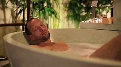 Young Man Sleeping Bathtub Bathroom Night Stock Footage Video (100% Royalty-free) 7444894 | Shutterstock