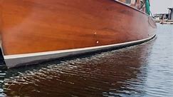 Antique and Vintage mahogany wood boats at the Antique Boat Museum in Clayton Ny #boat #boating #antiqueboat #vintageboat #oldboat #woodboat #woodenboat #custommade #boats #classicboat #riverrun #pokerrun #boatride #riverboat #lakeboat #lakeside #dockside #powerboat | Kevlar Bike