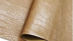 1mm Thick Water Proof Leather Fabric for Furniture Decoration, DIY Crafts, Sewing, Etc.