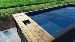 Checkout our new 20ft container pool!