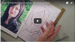 How To Free Hand Draw with Square Drawing Grids — The Colin Bradley School of Art