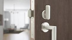 Did you know that you can get all the major functions of a swing door in the INOX PD9600 commercial sliding door mortise lock? This revolutionary self-latching, self-locking mortise has an actuator button that triggers the deadbolt into the strike when t