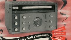 National NC 300 cleaned up repaired demonstration of receiver on all bands SSB and CW and a.m.