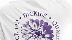 Dickies Garden Plain long sleeve t-shirt with back print in white | ASOS