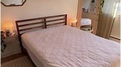 Chestnut linen bedding ✨🫶🏽 #linenbedding #roommakeover #bedroom #bedroomdesign #bedroominspo #homeinspo #homedecor #interior #fyp #stopmotion | Michelle Heard
