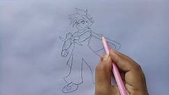 How to draw kai from beyblade... - Farzana Drawing Academy