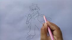 How to draw kai from beyblade... - Farzana Drawing Academy