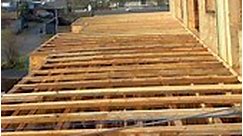 Sheating back deck #construction #deck #design #photo #photography #video #réel #work #canada #vancouver #punjab #fyp #foryou | Paatshah construction