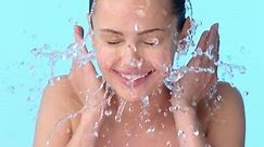 Woman Washing Her Clean Face Water Stock Footage Video (100% Royalty-free) 1062280099 | Shutterstock