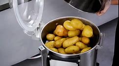 Commercial Potato Peeler, fruit peeler,Potato peeler Stainless steel,peeler for kitchen,carrot peeler Volume:18kg /28L Large