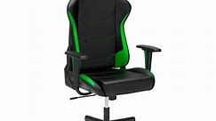 RESPAWN 110 Gaming Chair - Gamer Chair PC Computer Chair, Ergonomic Gaming Chairs, Office Chair with Integrated Headrest, Gaming Chair for Adults 135 Degree Recline with Angle Lock - Green