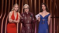Anne Hathaway and Emily Blunt Grill Meryl Streep During ‘Devil Wears Prada’ Reunion at SAG Awards: ‘Meryl and Miranda Priestly Are Sort of Like Twins’