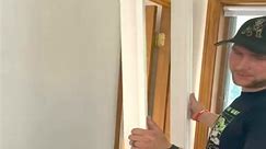 How to install a door from lowes or homedepot. #Home #fyp #DIY #construction #homeimprovement #bathroomremodel #realestate #dekorasirumah #homeinterior #bhfyp #instahome #homeinspiration #furnituredesign | Home Improvements