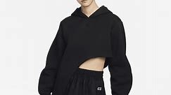 Nike Sportswear Tech Fleece Women's Oversized Asymmetrical Hoodie. Nike ID