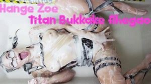 Hange Zoe Attack on Titan Ahegao FULL VID OmankoVivi Cosplay Cum Play