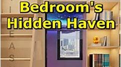 DIY ideas home - Small Bedroom's Hidden Haven. small...