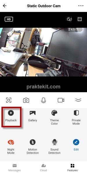 Menonton Rekaman IP Camera di Smartphone