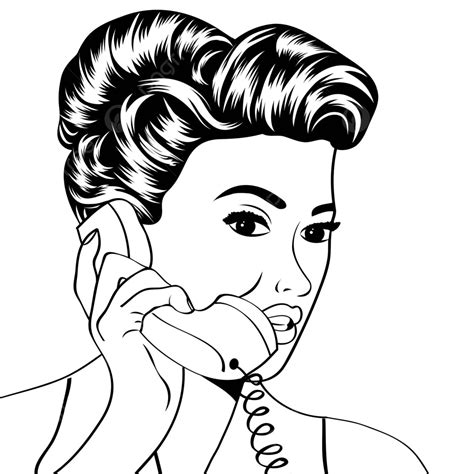 Perempuan berbicara di telepon